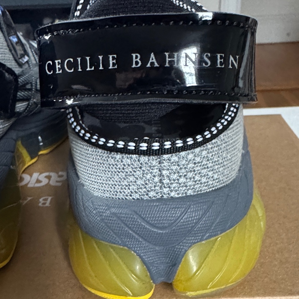 Cecilie Bahnsen x ASICS Gel-Quantum 360 VIII sneakers Yellow/Silver/Black - Picture 9 of 14